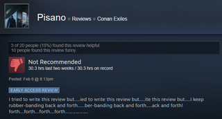Illustration for article titled Conan Exiles, As Told By Steam Reviews
